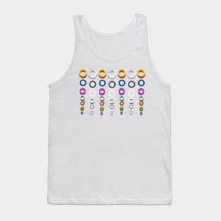 beautyful Bubbles art Design. Tank Top